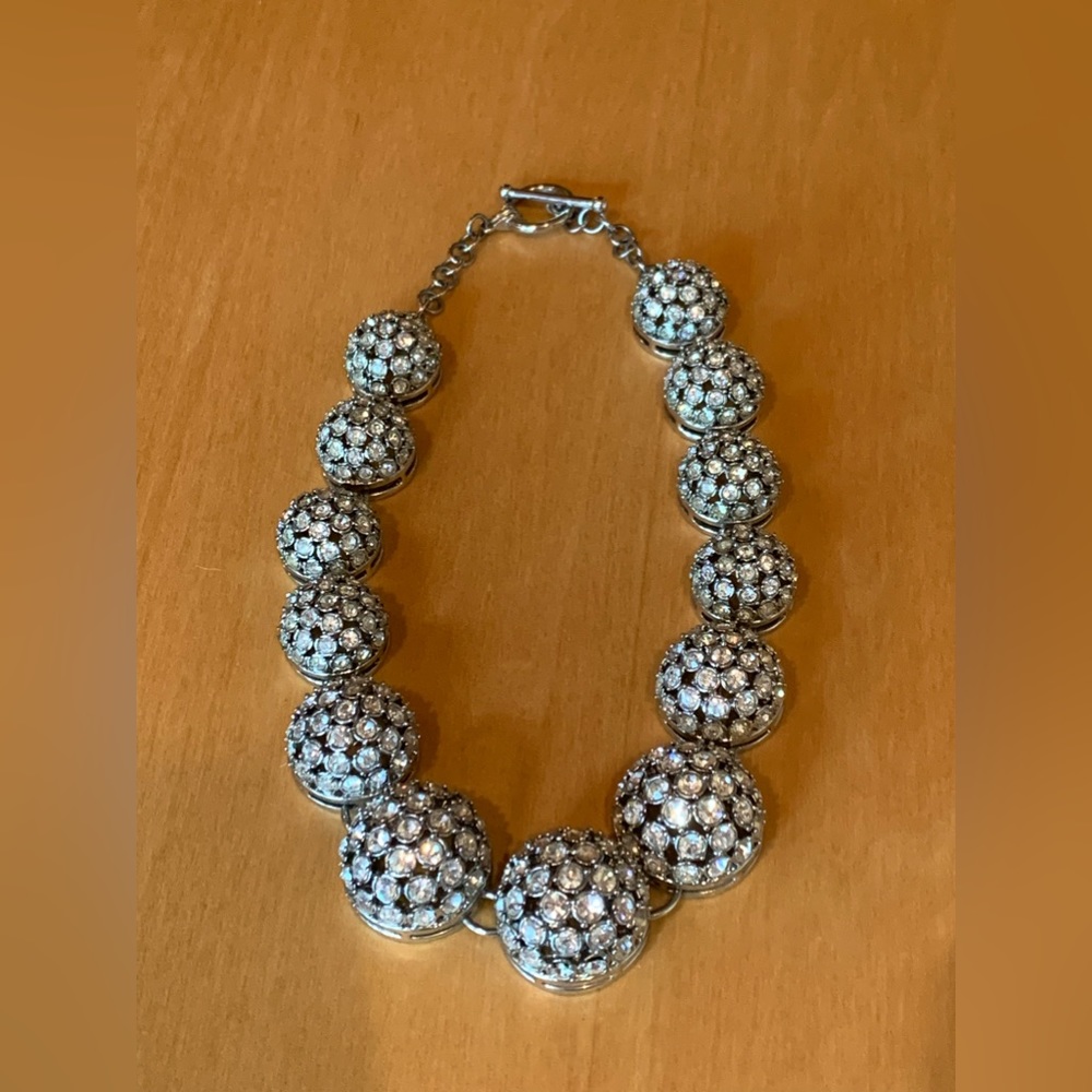 Ann Taylor Rhinestone Necklace - Picture 6 of 6